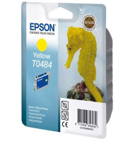 Epson T0484 Yellow Ink Cartridge (Seahorse) (C13T04844010)